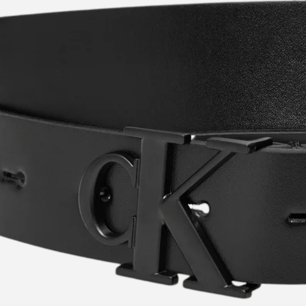 Pasek damski skórzany Calvin Klein K60K613125-BEH 95 cm Czarny (8721107093697) - obraz 3