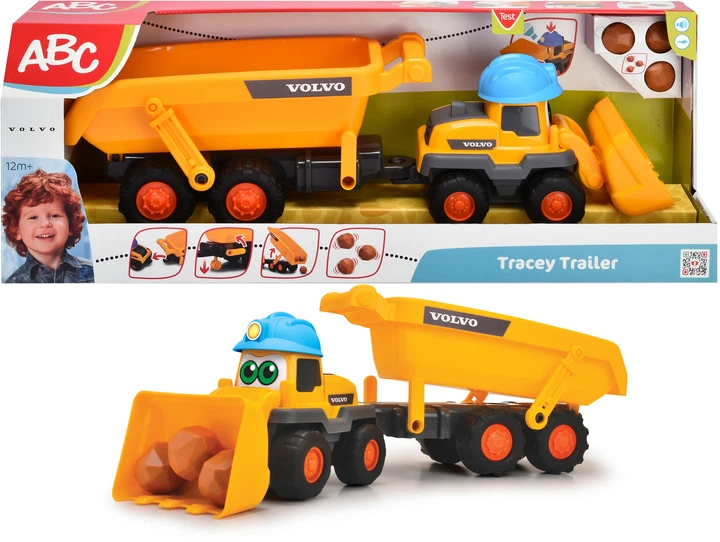 Трактор Dickie Toys ABC Вольво Трейсі 65 см (4006333086670) - зображення 2