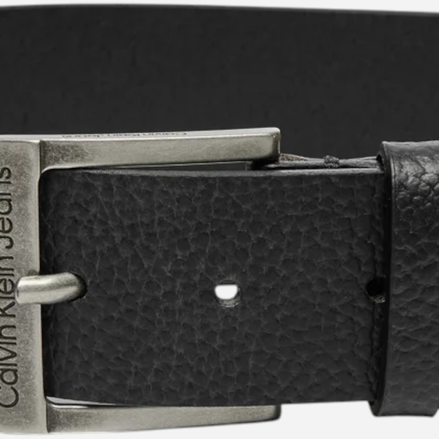 Pasek męski skórzany Calvin Klein K50K512608-BEH 100 cm Czarny (8720639557547) - obraz 3