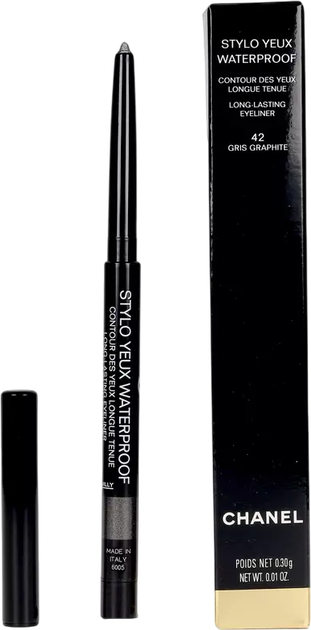 Олівець для очей Chanel Stylo Yeux Waterproof 42 Gris Graphite 0.3 г (3145891870428) - зображення 2