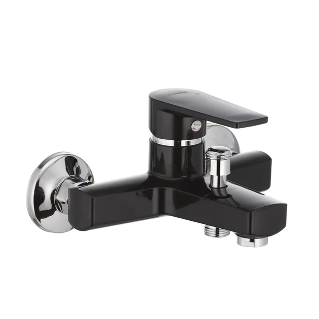 Смеситель для ванны Plamix Oscar-009 черный (без шланга и лейки) (PM0027) - Фото 1 Смеситель для ванны Plamix Oscar-009 черный (без шланга и лейки) (PM0027) - изображение 1