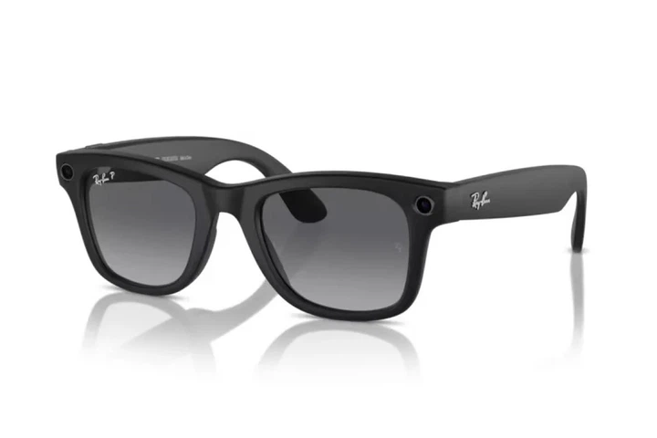 Смарт-очки Ray-Ban Meta Wayfarer Matte Black Frame Graphite Lenses (RW4006 601ST3 50-22) - Фото 2 Смарт-очки Ray-Ban Meta Wayfarer Matte Black Frame Graphite Lenses (RW4006 601ST3 50-22) - зображення 2