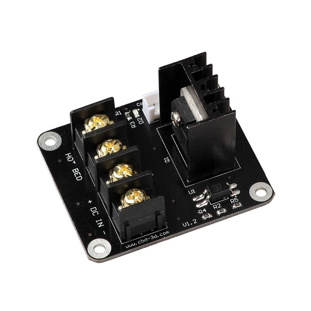 Плата коммутации MOSFET транзистор нагрева платформы MKS 3D-принтера 25A - Фото 3 Плата коммутации MOSFET транзистор нагрева платформы MKS 3D-принтера 25A - изображение 3
