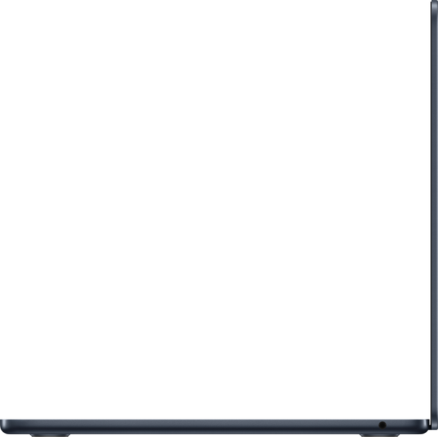 Ноутбук Apple MacBook Air 13.6" M3 16/256GB 2024 (MC8K4RU/A) (QWERTY+кирилиця) Midnight - зображення 3
