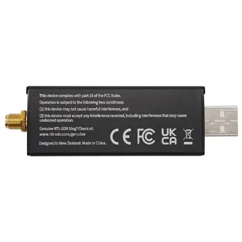 Плата приймача SDR, 500kHz-1.76GHz, АЦП 8bit, RTL2832U R828D, RTL-SDR V4 (117738) - зображення 3