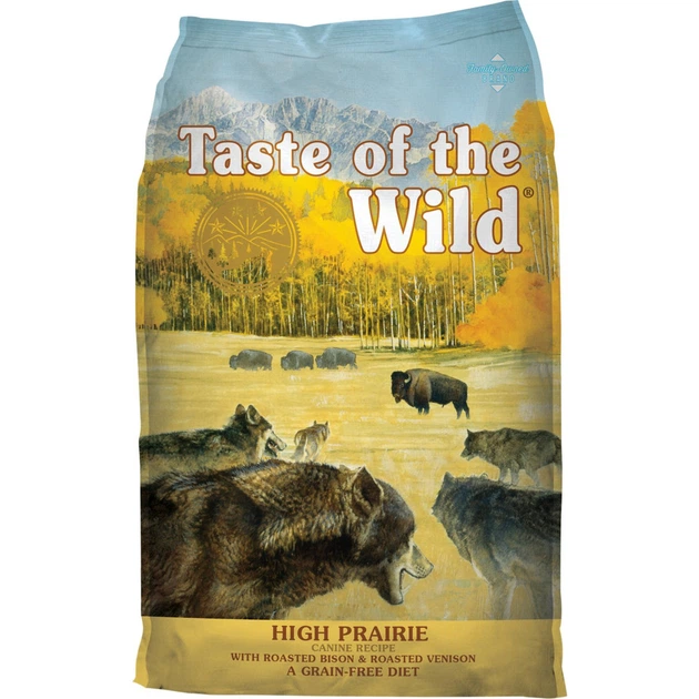 Сухий корм для дорослих собак Taste of the Wild High Prairie Canine Formula 12.2 кг - Фото 2 Сухий корм для дорослих собак Taste of the Wild High Prairie Canine Formula 12.2 кг - зображення 2