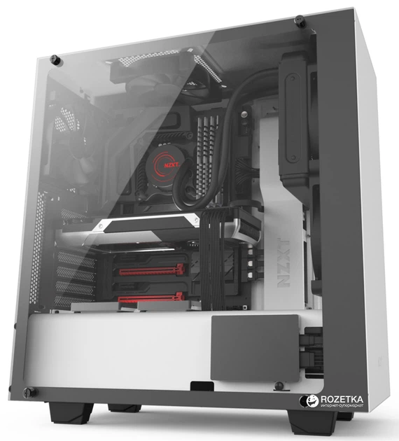 Корпус NZXT S340 Elite Matte White (CA-S340W-W2) - изображение 2