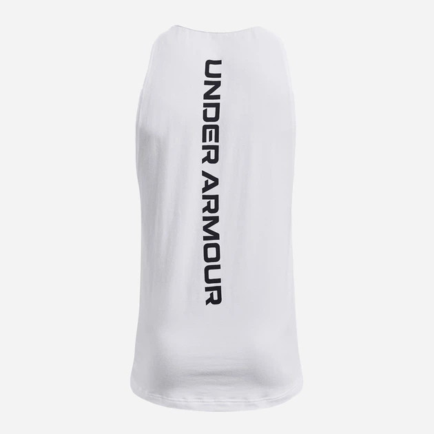 Спортивная майка мужская Under Armour Ua Zone Tank 1361901-100 XL Белая (194513877089) - Фото 6 Спортивная майка мужская Under Armour Ua Zone Tank 1361901-100 XL Белая (194513877089) - изображение 6