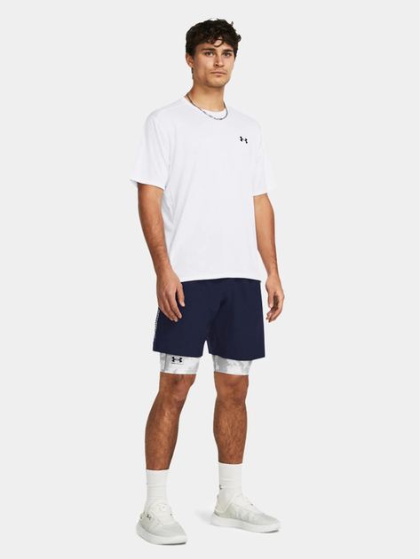 Спортивні шорти чоловічі Under Armour Ua Tech Woven Wordmark Short 1383356-410 M Сині (196885601927) - зображення 3