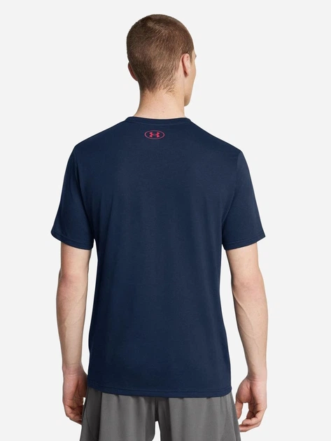 Футболка мужская Under Armour UA M Boxed Sports Updated SS 1386793-408 L Синяя (197777401533) - изображение 2