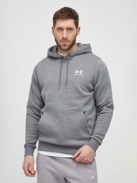 Худи утепленное мужское Under Armour Ua Icon Fleece Hoodie 1373880-204 S Серое (197779809917) - Фото 1 Худи утепленное мужское Under Armour Ua Icon Fleece Hoodie 1373880-204 S Серое (197779809917) - изображение 1