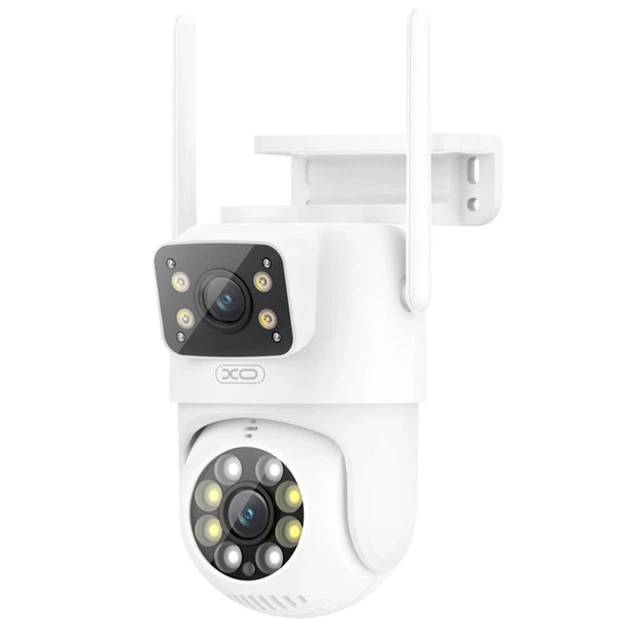 XO CR06 Star 400W Pixel двоекранна WiFi + Bluetooth камера відеонагляду з нічним баченням, датчиком руху, двостороннім аудіо та підключенням через CareCam PRO - зображення 3
