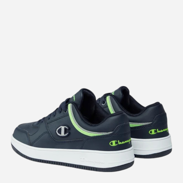 Підліткові кросівки для хлопчика Champion Rebound Low B Gs Low Cut Shoe S32407-BS010 37.5 (5US) Темно-сині (8058132473225) - зображення 5
