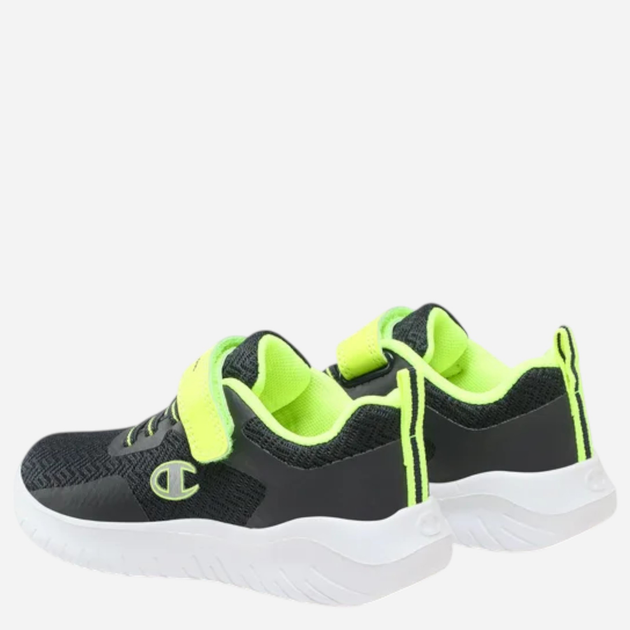 Buty sportowe chłopięce z białą podeszwą Champion Softy Evolve B-Ps S32454-BS502 31 (13C US) Czarne (8058132475229) - obraz 5