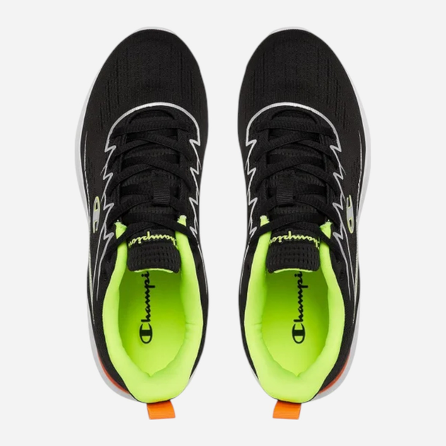 Buty sportowe młodzieżowe chłopięce z białą podeszwą Champion Nimble B Gs Low Cut Shoe S32747-KK002 37.5 (5US) Czarne (8058132481930) - obraz 5