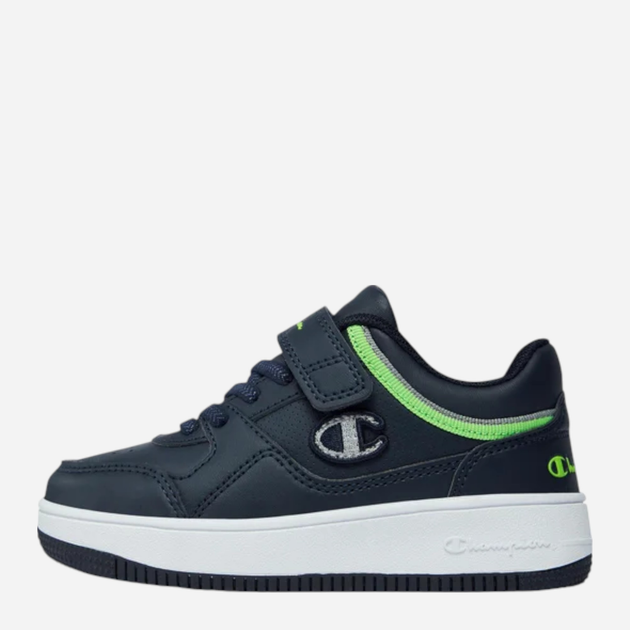 Sneakersy chłopięce za kostkę Champion Rebound Low B Ps Low Cut Shoe S32406-BS010 34 (2.5US) Granatowe (8058132473102) - obraz 3
