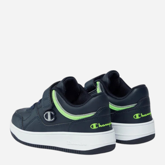 Sneakersy chłopięce za kostkę Champion Rebound Low B Ps Low Cut Shoe S32406-BS010 34 (2.5US) Granatowe (8058132473102) - obraz 5