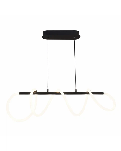 Підвісний світильник, люстра Goldlux 329080 Emma Led 1x38W 4000K 4450Lm IP20 Чорний (094745) - зображення 2