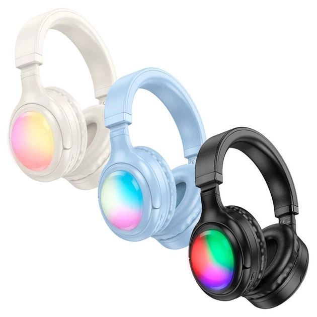 Беспроводные наушники HOCO W48 Focus BT headphones Milky white - изображение 4
