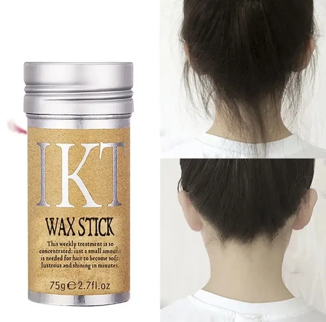 Віск для укладання волосся олівець IKT Wax Stick сильної фіксації 75 г - зображення 4
