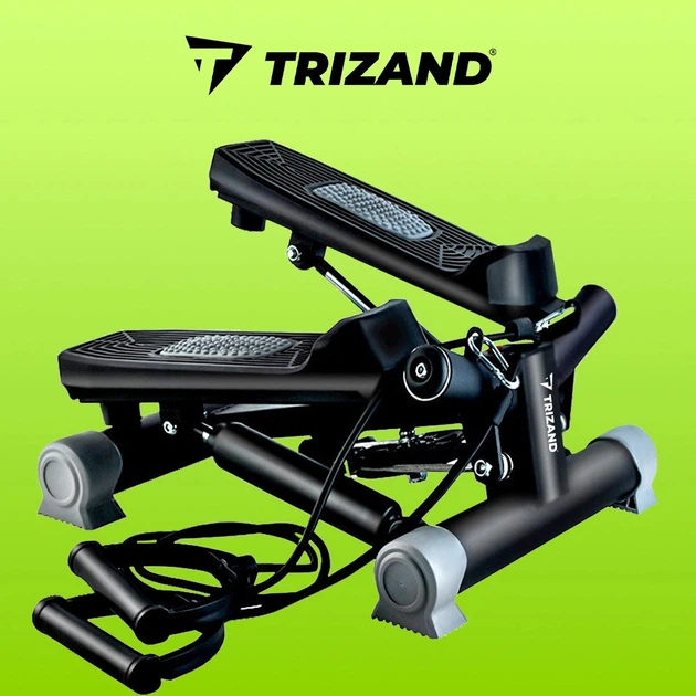 Степер з нахилом TRIZAND 22776 (120 кг, LCD-дисплей, протиковзкі платформи) - зображення 8