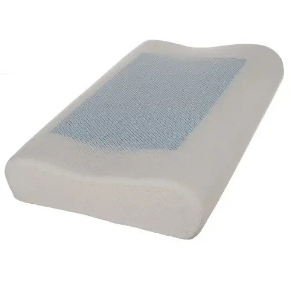 Ортопедическая подушка Malatec 24238 (54×34×10 см) с эффектом памяти и охлаждающим гелем, Польша - Фото 3 Ортопедическая подушка Malatec 24238 (54×34×10 см) с эффектом памяти и охлаждающим гелем, Польша - изображение 3