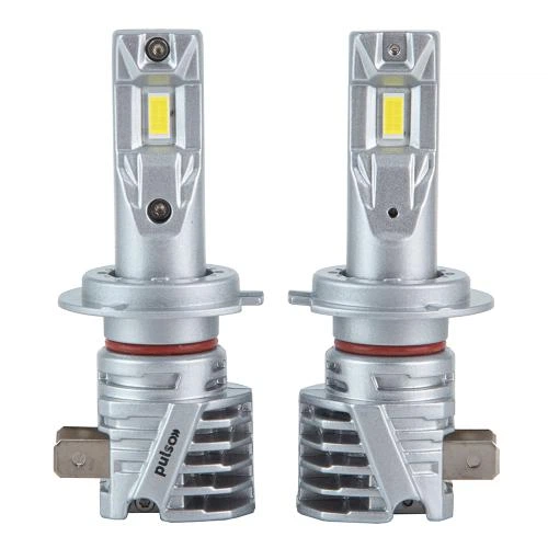 Лампы PULSO M6-H7/LED-chips 7535/9-18v/2x28w/6000Lm/6500K - изображение 2