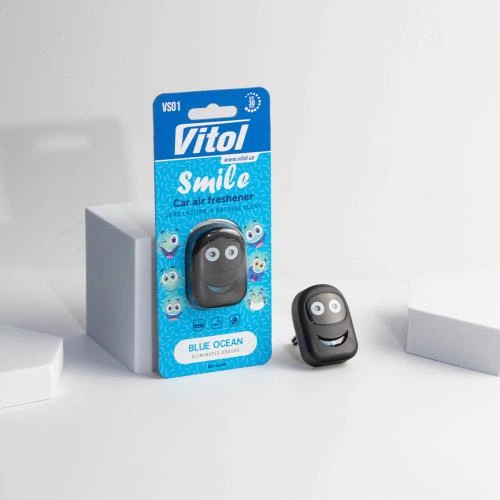 Освежитель воздуха Vitol Smile на обдув Blue Ocean 4мл - изображение 2