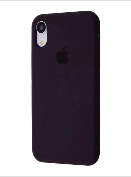 Чехол Premium Silicone Case Full для iPhone Xr elderberry - Фото 1 Чехол Premium Silicone Case Full для iPhone Xr elderberry - изображение 1