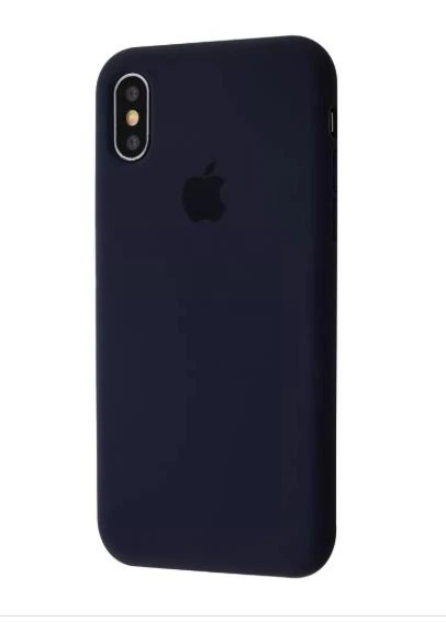 Чехол Premium Silicone Case Full для iPhone X/Xs midnight blue - Фото 1 Чехол Premium Silicone Case Full для iPhone X/Xs midnight blue - изображение 1