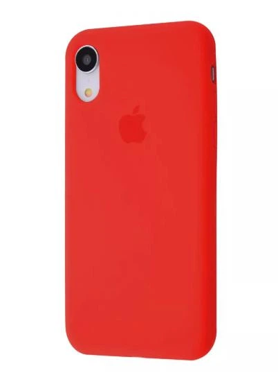 Чехол Premium Silicone Case Full для iPhone Xr red - Фото 1 Чехол Premium Silicone Case Full для iPhone Xr red - изображение 1