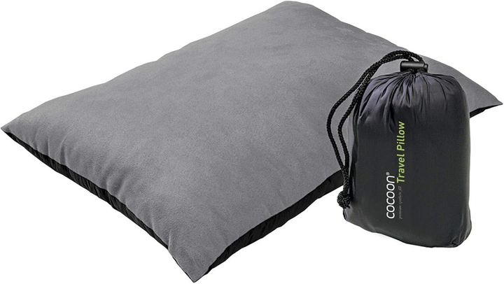 Подушка для подорожей Cocoon Travel Pillow M Charcoal (0799696107314) - зображення 2