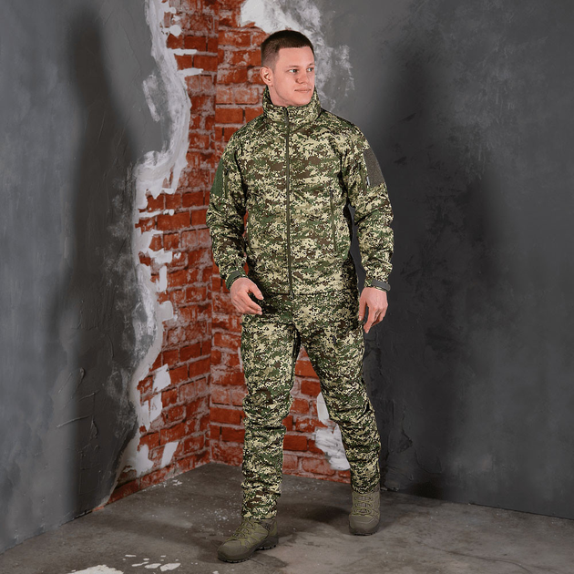 Костюм Camotec Phantom Куртка + Брюки с вентиляционными зонами хищник НГУ размер L - изображение 2