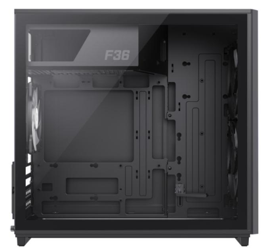 Корпус GameMax F36 BK Black with window - Фото 7 Корпус GameMax F36 BK Black with window - зображення 7
