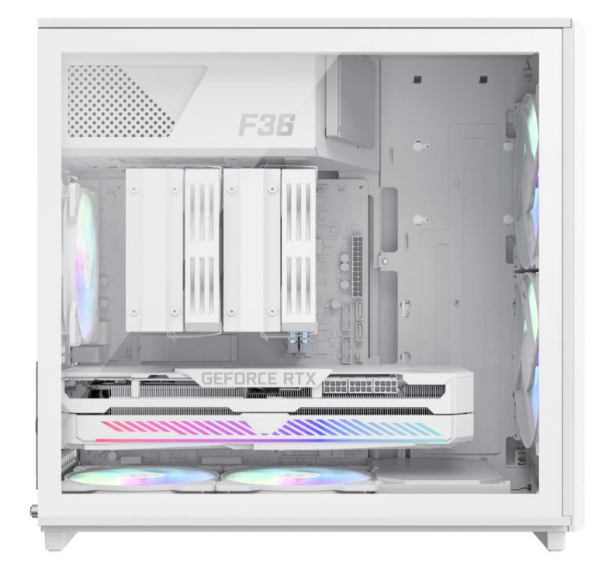 Корпус GameMax F36 WH White with window - зображення 6