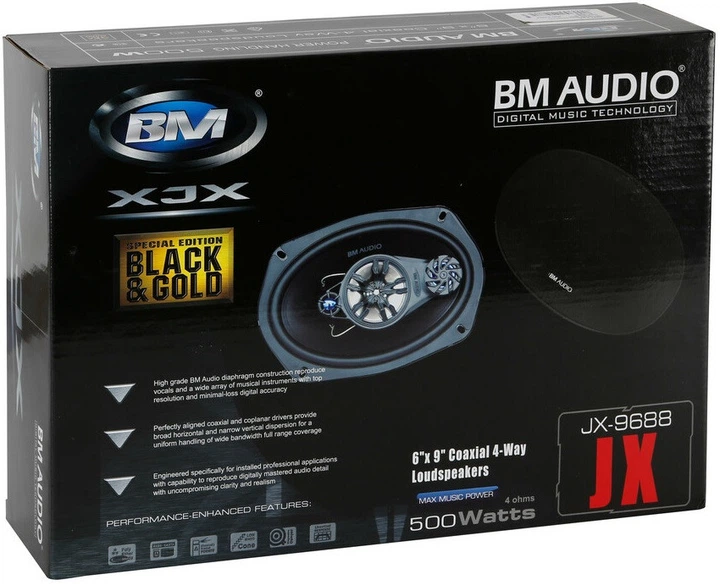 Автомобильные колонки 6x9 BOSCHMANN BM Audio JX-9688 500W 4х полосные - изображение 7
