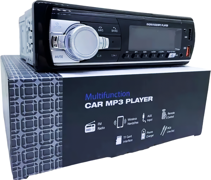 Автомагнітола JSD 521 з RGB-підсвіткою Bluetooth AUX та USB 1 din (JSD-521) - зображення 3