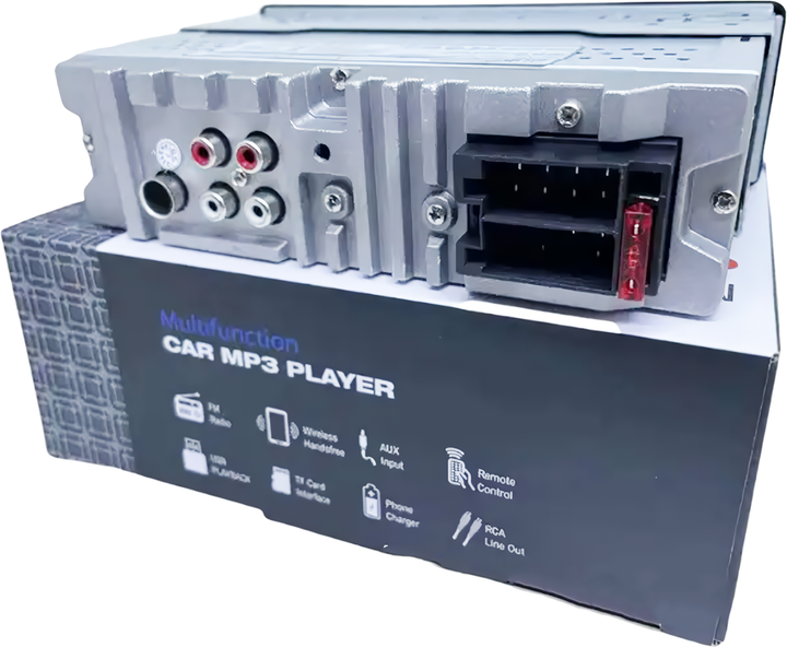 Автомагнітола JSD 521 з RGB-підсвіткою Bluetooth AUX та USB 1 din (JSD-521) - зображення 4