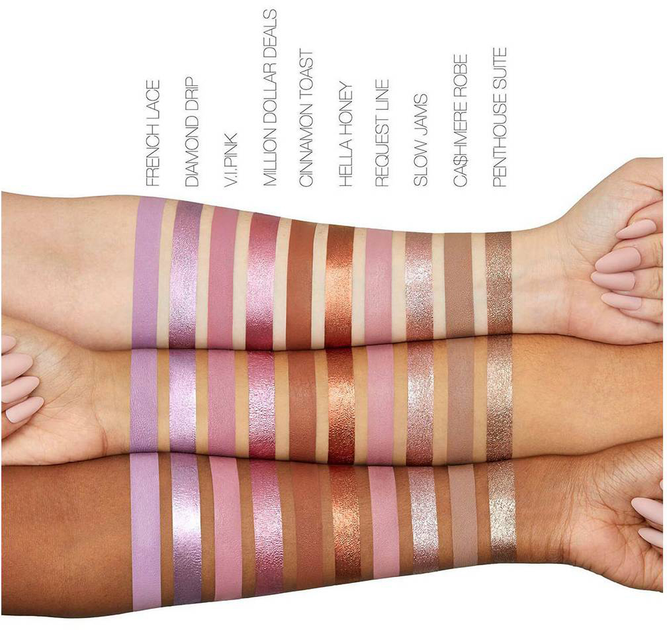 Cienie do powiek Huda Beauty Matte & Metal Slow Jams 4 ml (6291106034363) - obraz 3