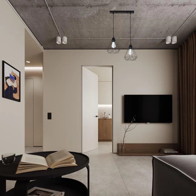 Чёрная люстра в стиле лофт "Modern Loft Light" (52-2019F-2 BK+BK (350)) - Фото 3 Чёрная люстра в стиле лофт "Modern Loft Light" (52-2019F-2 BK+BK (350)) - изображение 3