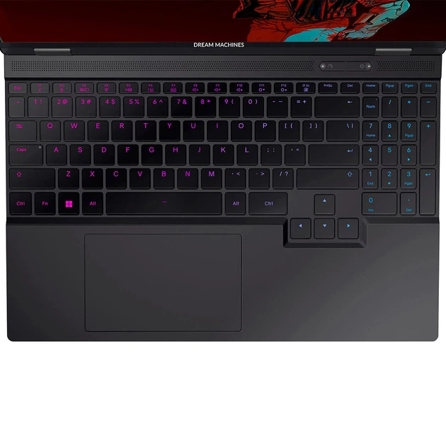 Ноутбук Dream Machines RG4060-15 15.3WQXGA IPS, Intel i7-14650HX, 16GB, F1TB, NVD4060-8, DOS, черный - изображение 3