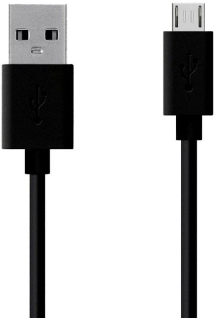 Kabel Winner Group USB-A - Micro USB 1 m Black (8591194093081) - obraz 1