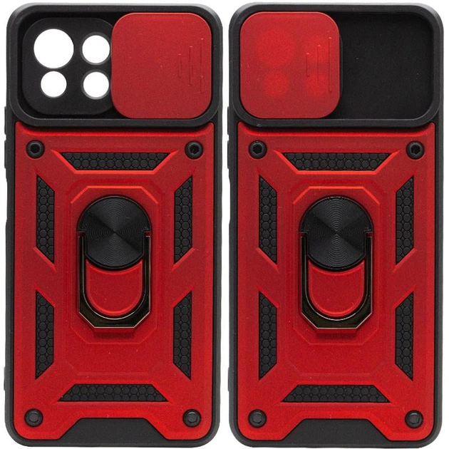 Чохол захисний Armor для Xiaomi Mi 11 Lite Red - Фото 1 Чохол захисний Armor для Xiaomi Mi 11 Lite Red - зображення 1