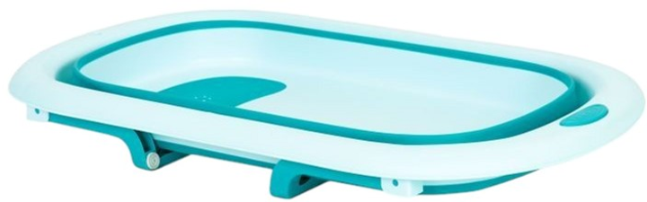 Дитяча ванночка EcoToys складна з зливом HA-B37 Blue (5903769979974) - зображення 5