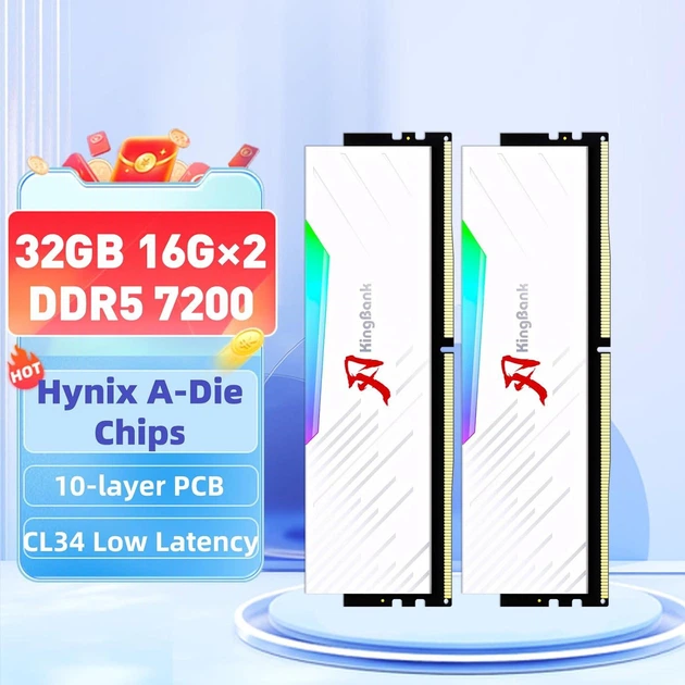 Оперативная память KingBank Soarblade RGB 32Gb (Kit 2x16Gb) SK