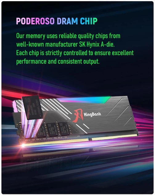 Оперативная память KingBank Soarblade RGB 32Gb (Kit 2x16Gb) SK