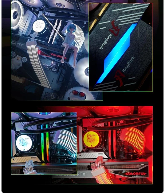 Оперативная память KingBank Soarblade RGB 32Gb (Kit 2x16Gb) SK Hynix A-die DDR5-7200 MHz PC5-57600 Dark Heatsink с радиатором, 34-45-45-115, 1.4V, (K5.01.FLA5HD9401) - изображение 7