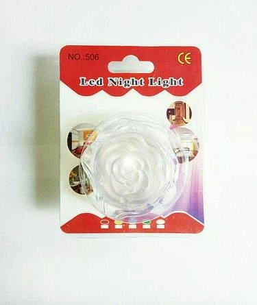 Ночник VARGO LED Роза., блистер, RGB 115733 - изображение 3