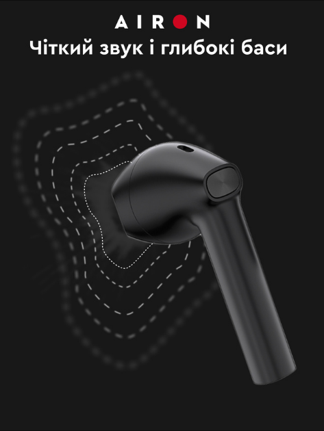 AirTune Play беспроводные наушники с микрофоном для телефона музыки игр Bluetooth длительный заряд легкие стильные глубокий бас удобные - изображение 6