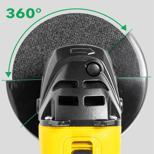 Угловая шлифмашина Trotec PAGS 10-115 + кейс (4440000305) (DAS302805) - изображение 9